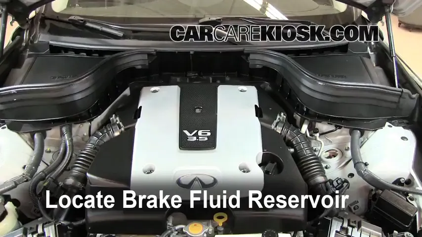 2008 Infiniti EX35 Journey 3.5L V6 Brake Fluid